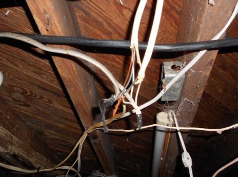 electrical splice box in attic|attic splicing requirements nec.